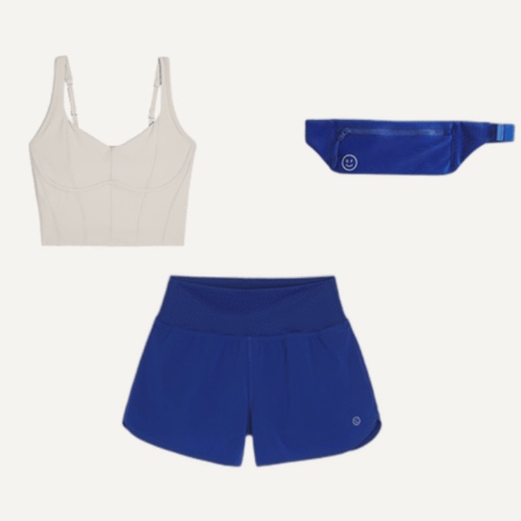 NWT Blue Hollister High Waist Short Short w/Center Zipper Pocket on Back, Size M - Picture 11 of 11